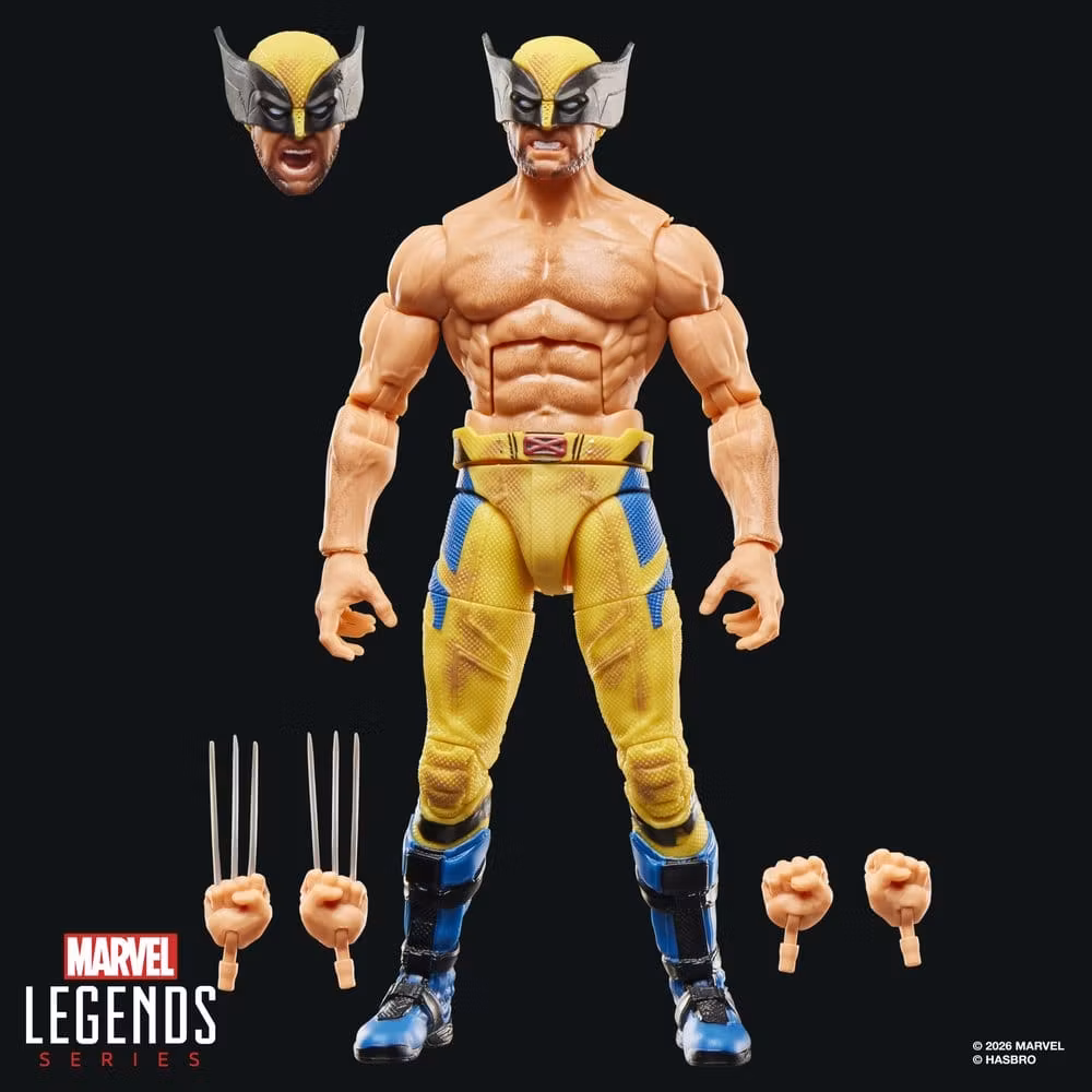 Deadpool & Wolverine Marvel Legends Action Figure Wolverine 15 cm (Totalpris 379,-)