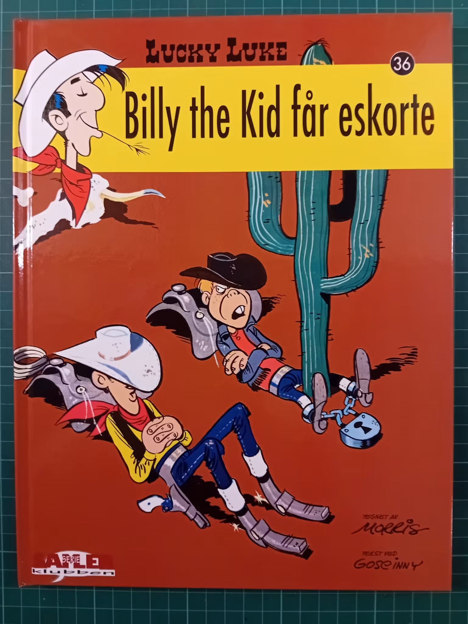 Lucky Luke Billy the Kid får eskorte