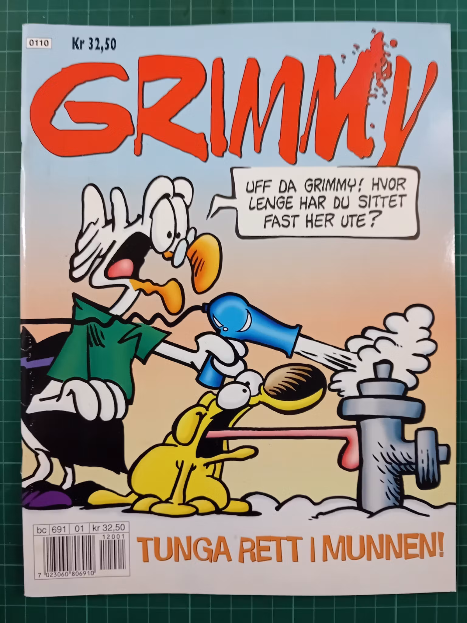 Grimmy album 10 Tunga rett i munnen!