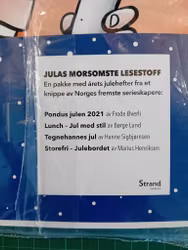 Strand forlag 4 pack Julen 2021 (Pondus-Tegnehanne-Storefri-Lunch)