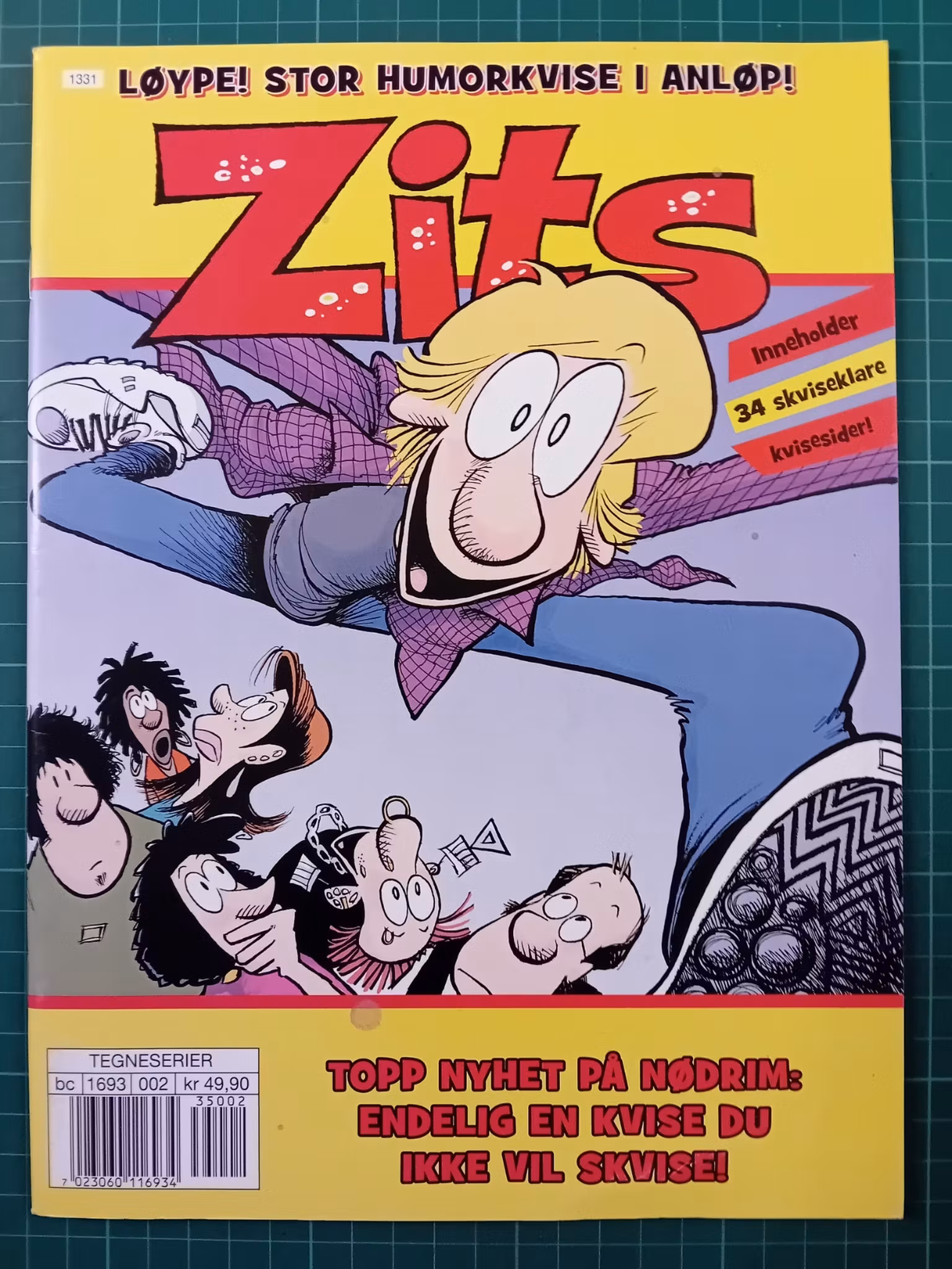 Zits album Løype! Stor humorkvise i anløp!