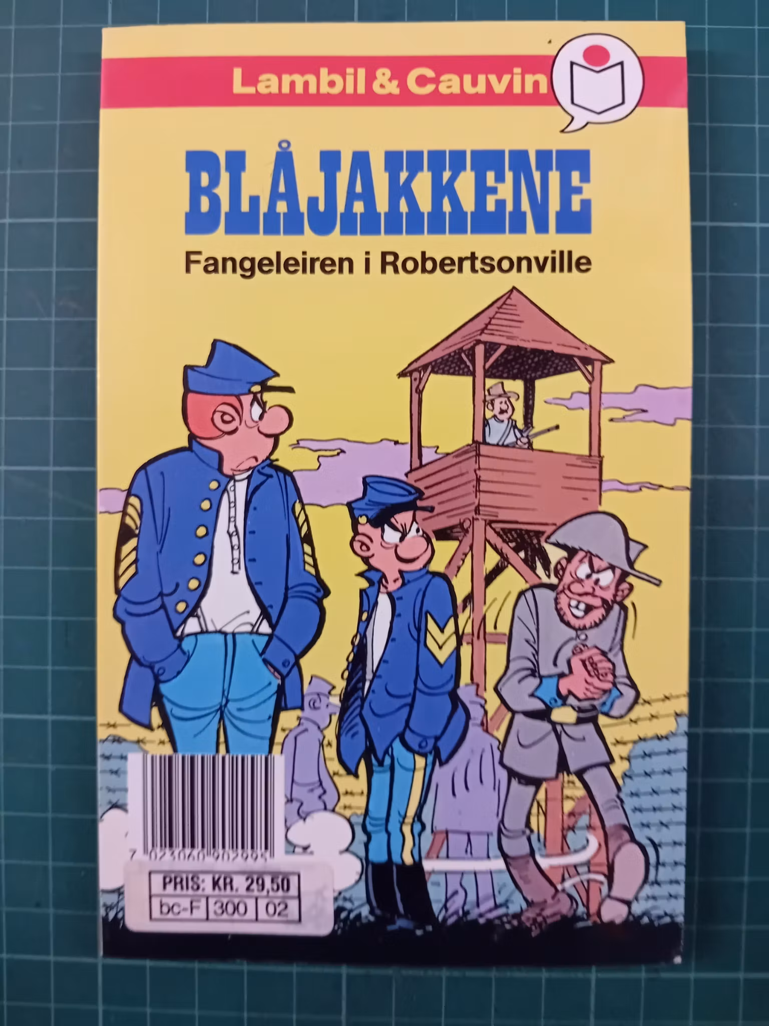 Blåjakkene pocket Fangeleiren i Robertsonville