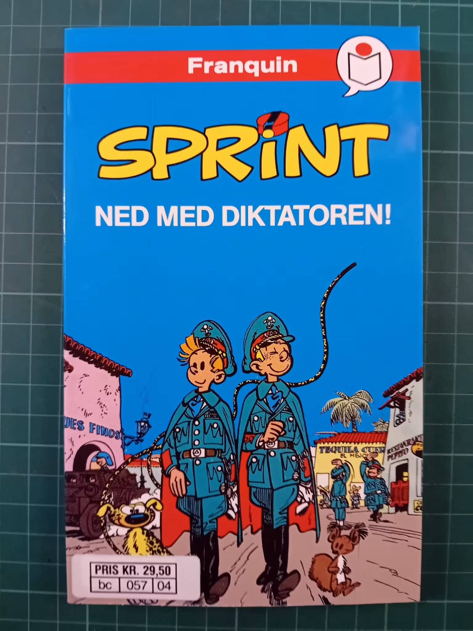 Sprint pocket Ned med diktatoren