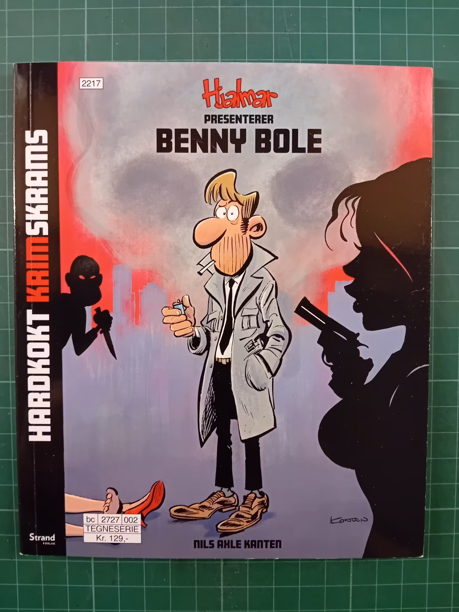 Hjalmar presenterer Benny Bole