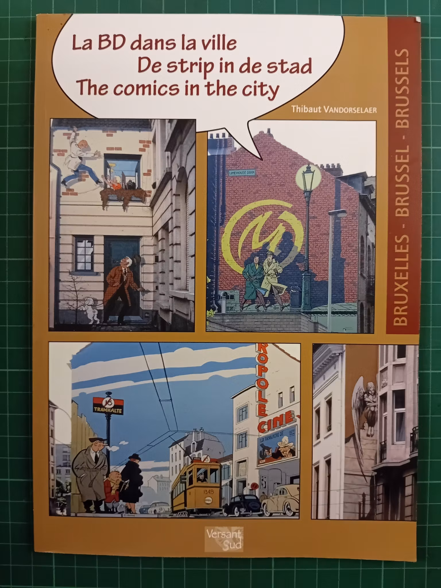 The comics in the city Brussel