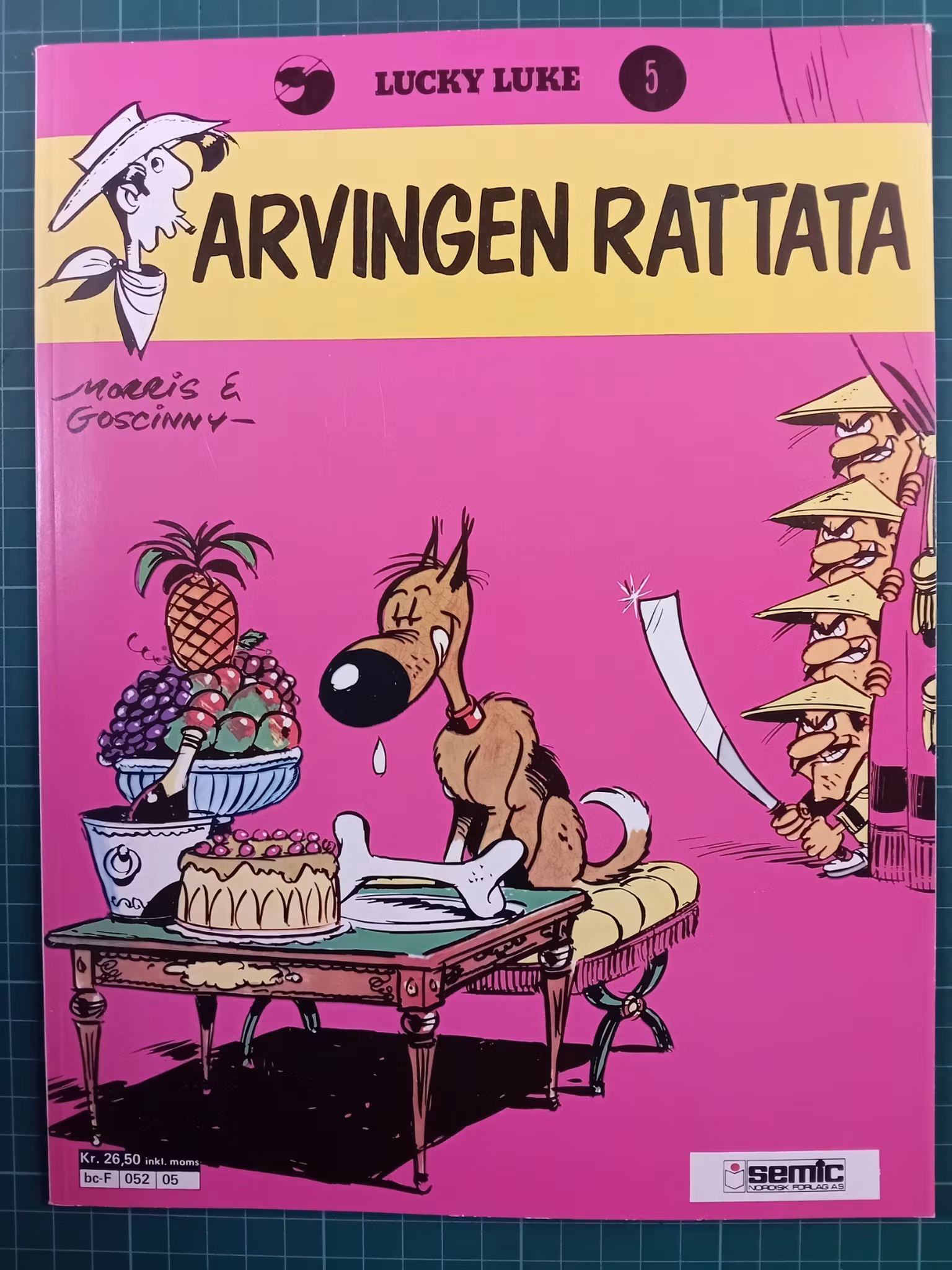 Lucky Luke 05 Arvingen Rattata
