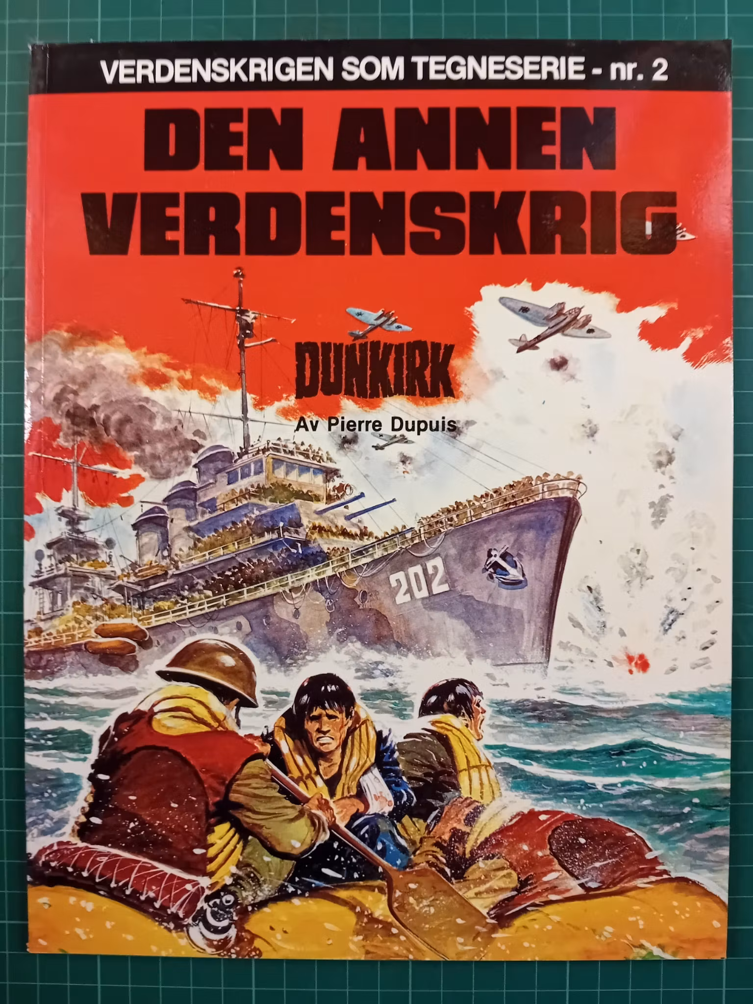 Verdenskrigen som tegneserie album nr 2 - Dunkirk