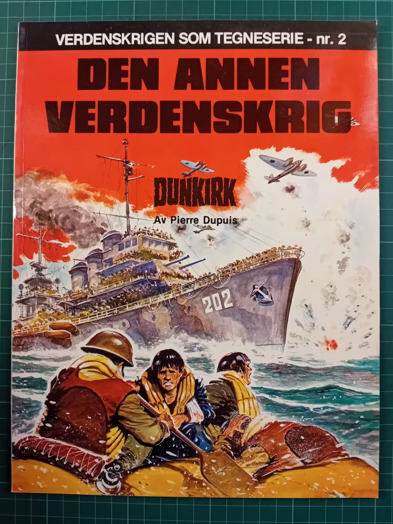 Verdenskrigen som tegneserie album nr 2 - Dunkirk