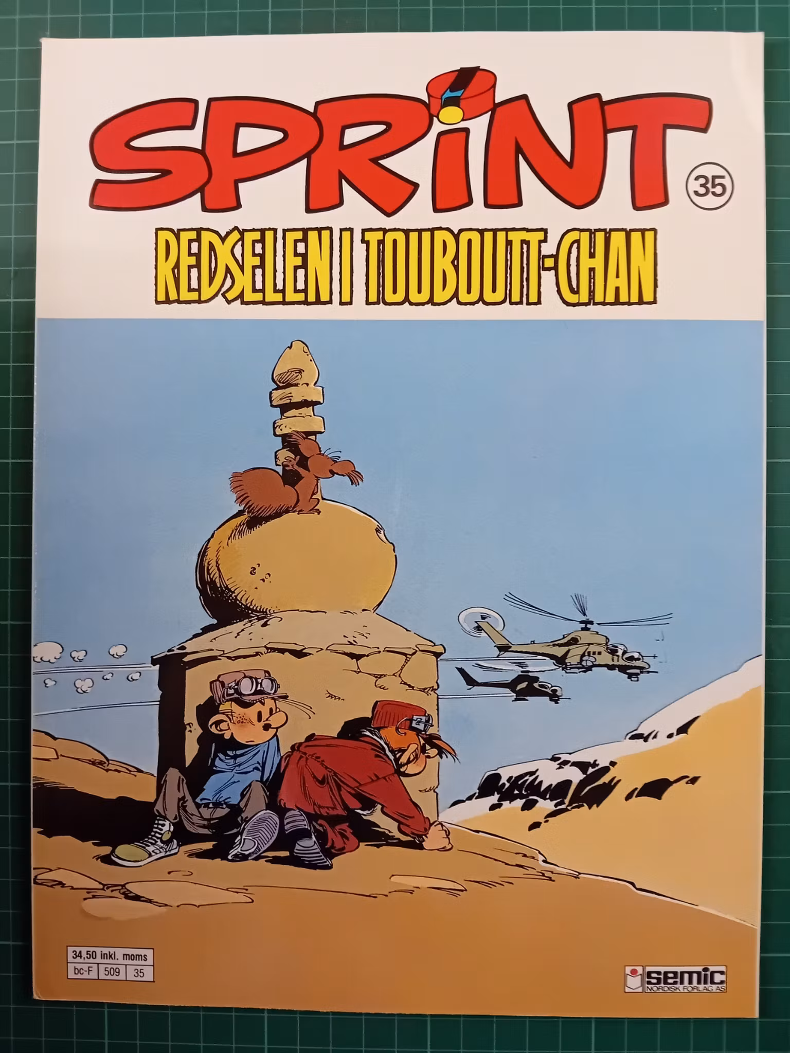 Sprint 35 Redselen i Touboutt-Chan