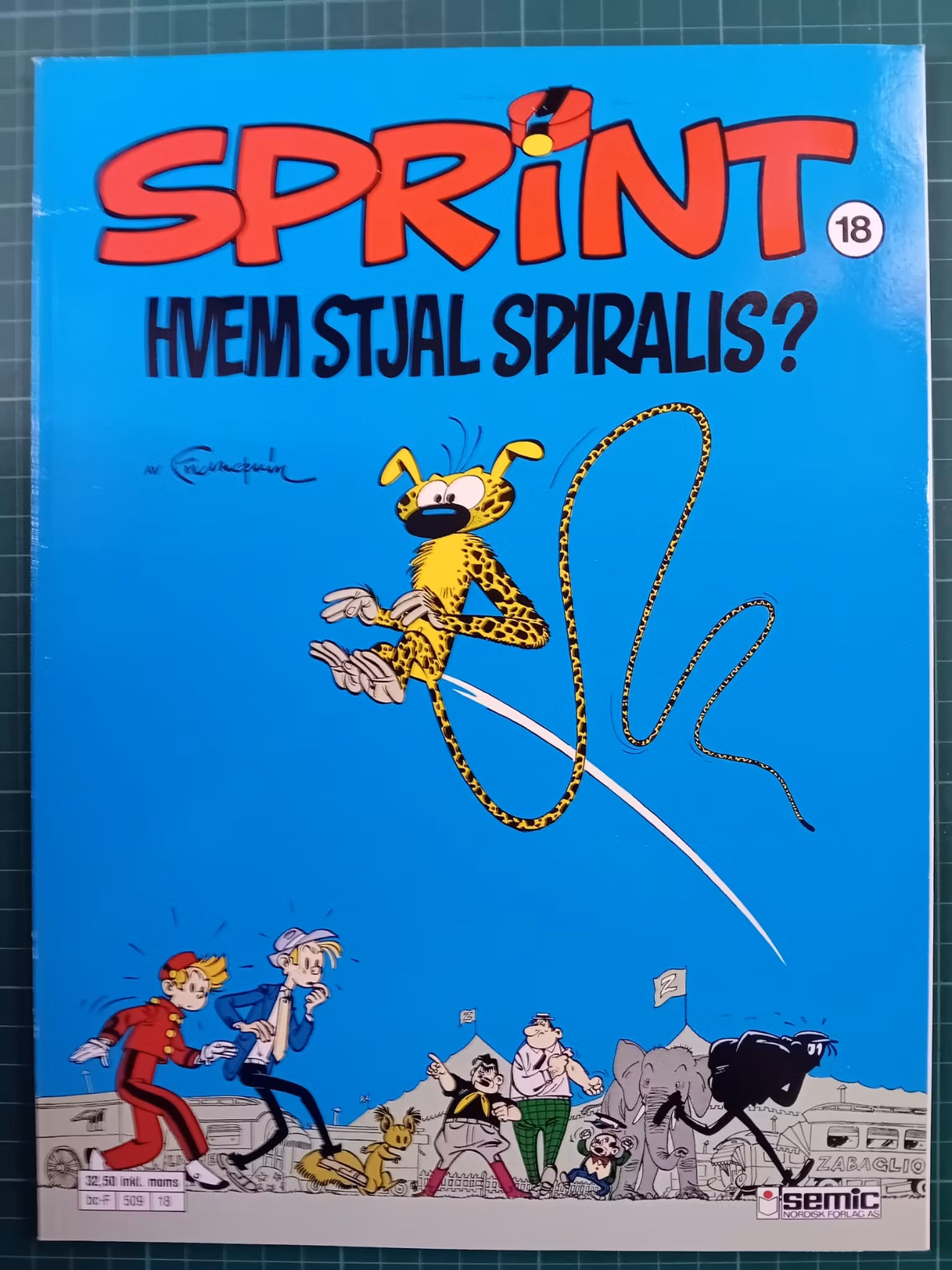 Sprint 18 Hvem stjal Spiralis?