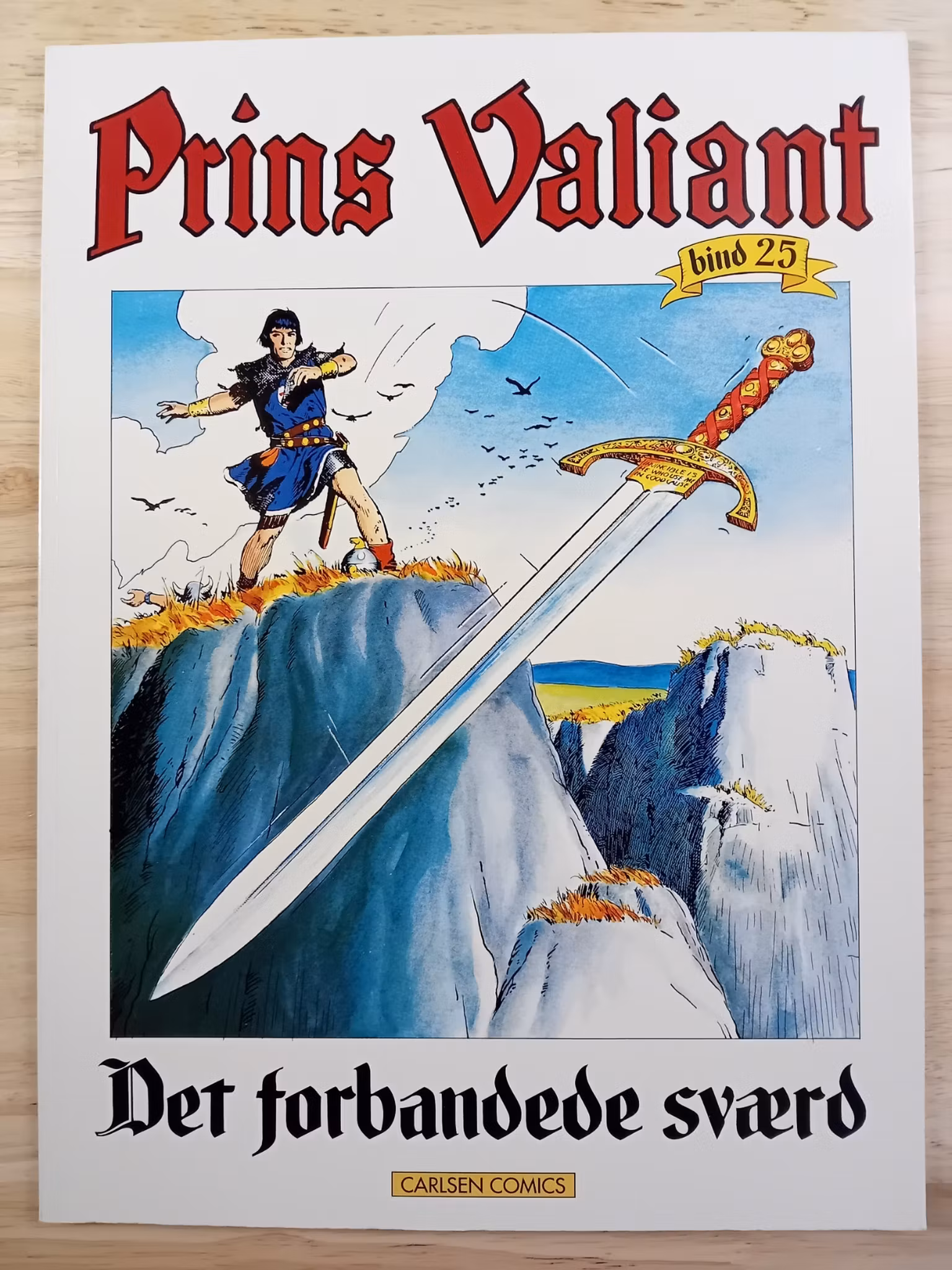 Prins Valiant SC 25 Det forbandede sværd (Dansk)
