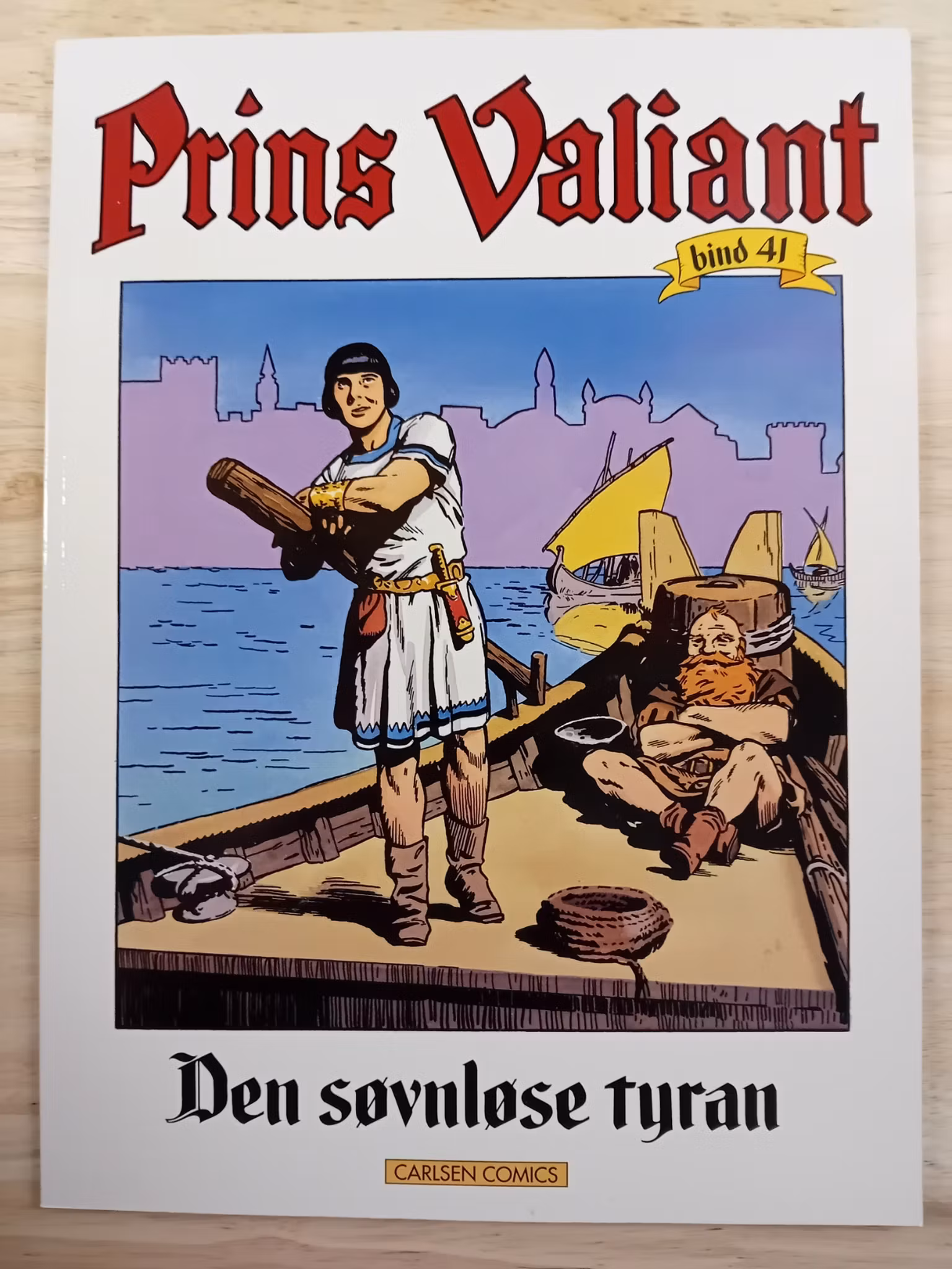 Prins Valiant SC 41 Den søvnløse tyran (Dansk)