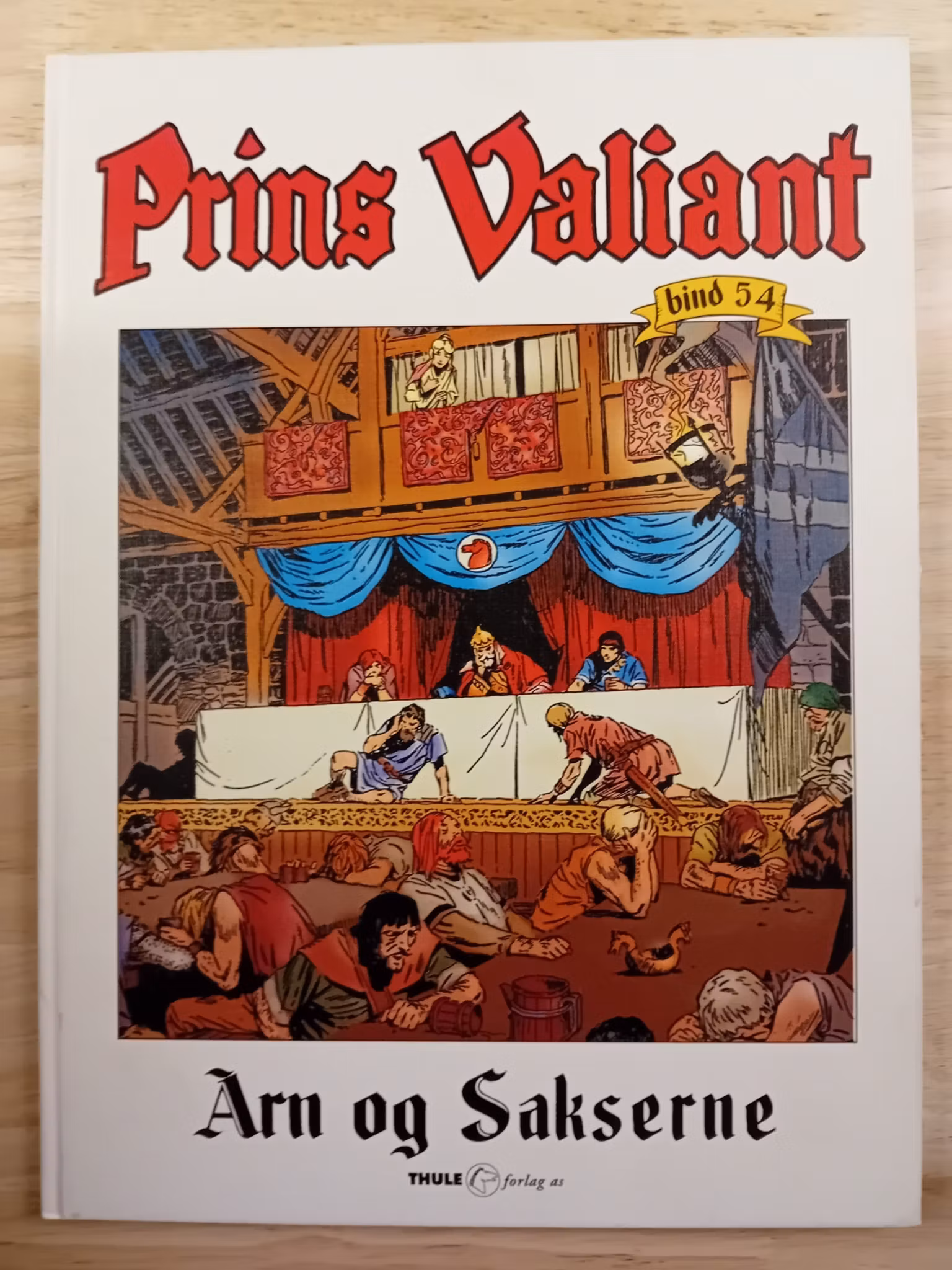 Prins Valiant HC 54 Arn og sakserne