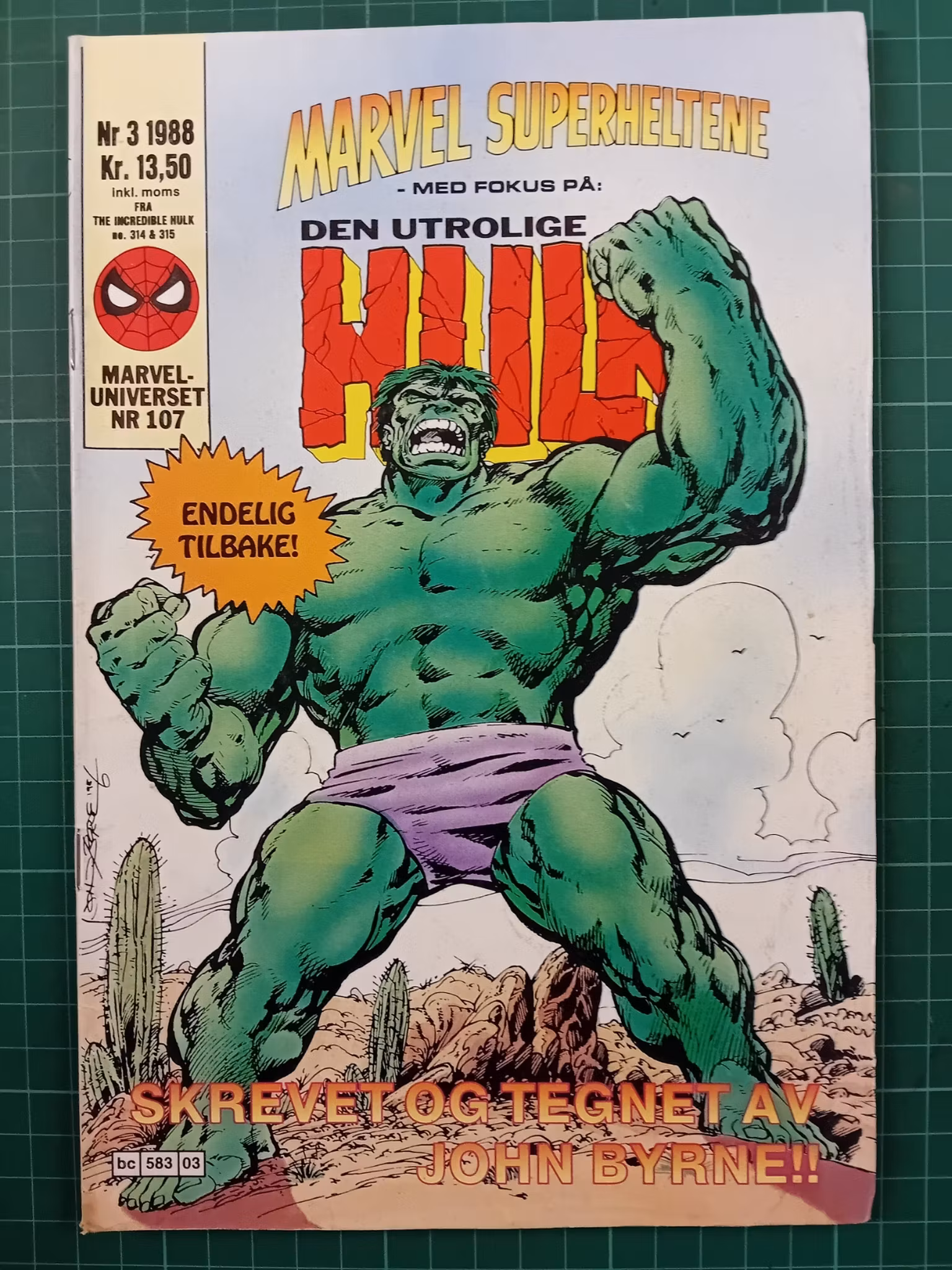 Marvel Superheltene 1988 - 03 Hulk