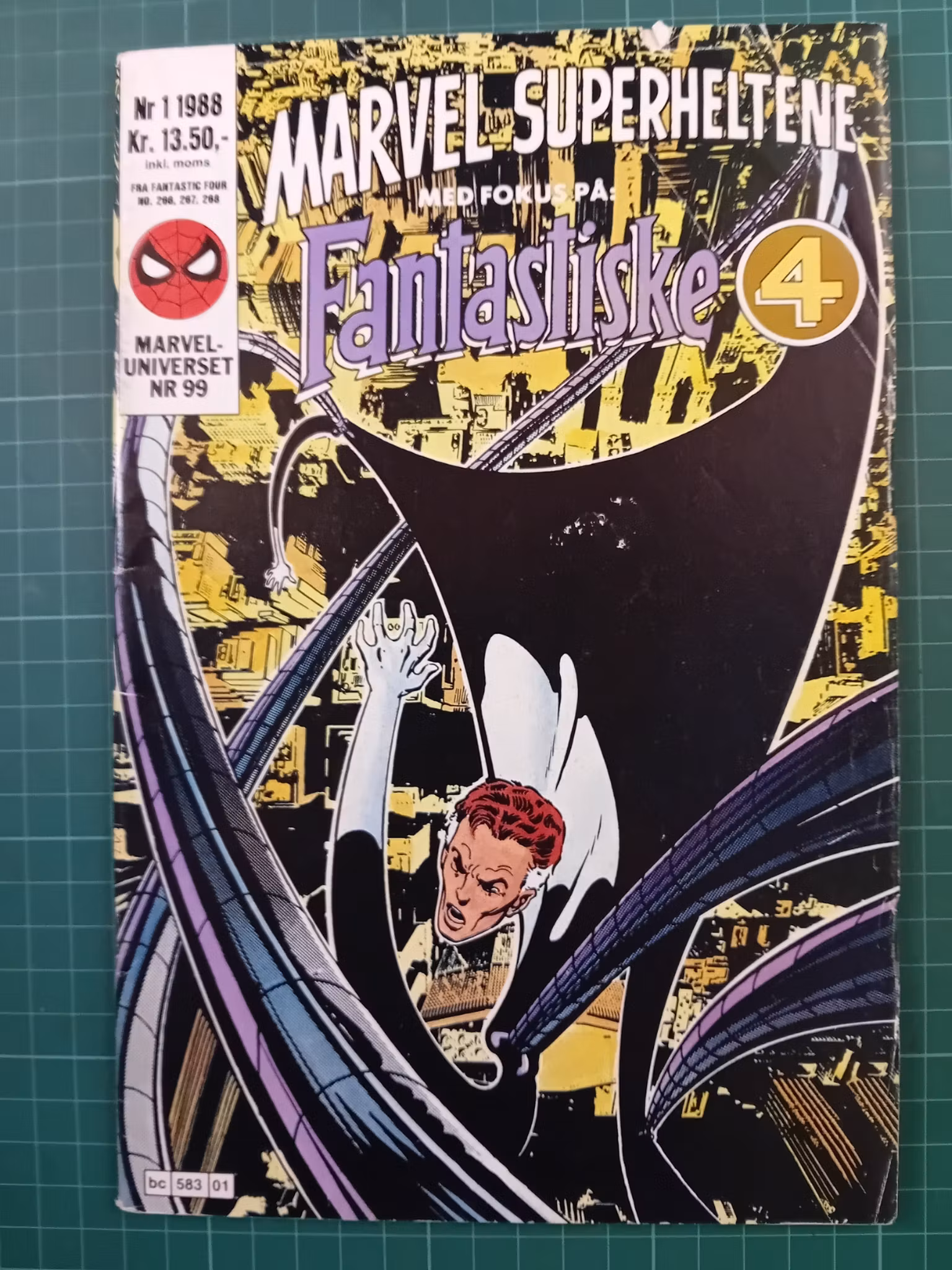 Marvel Superheltene 1988 - 01 Fantastiske fire