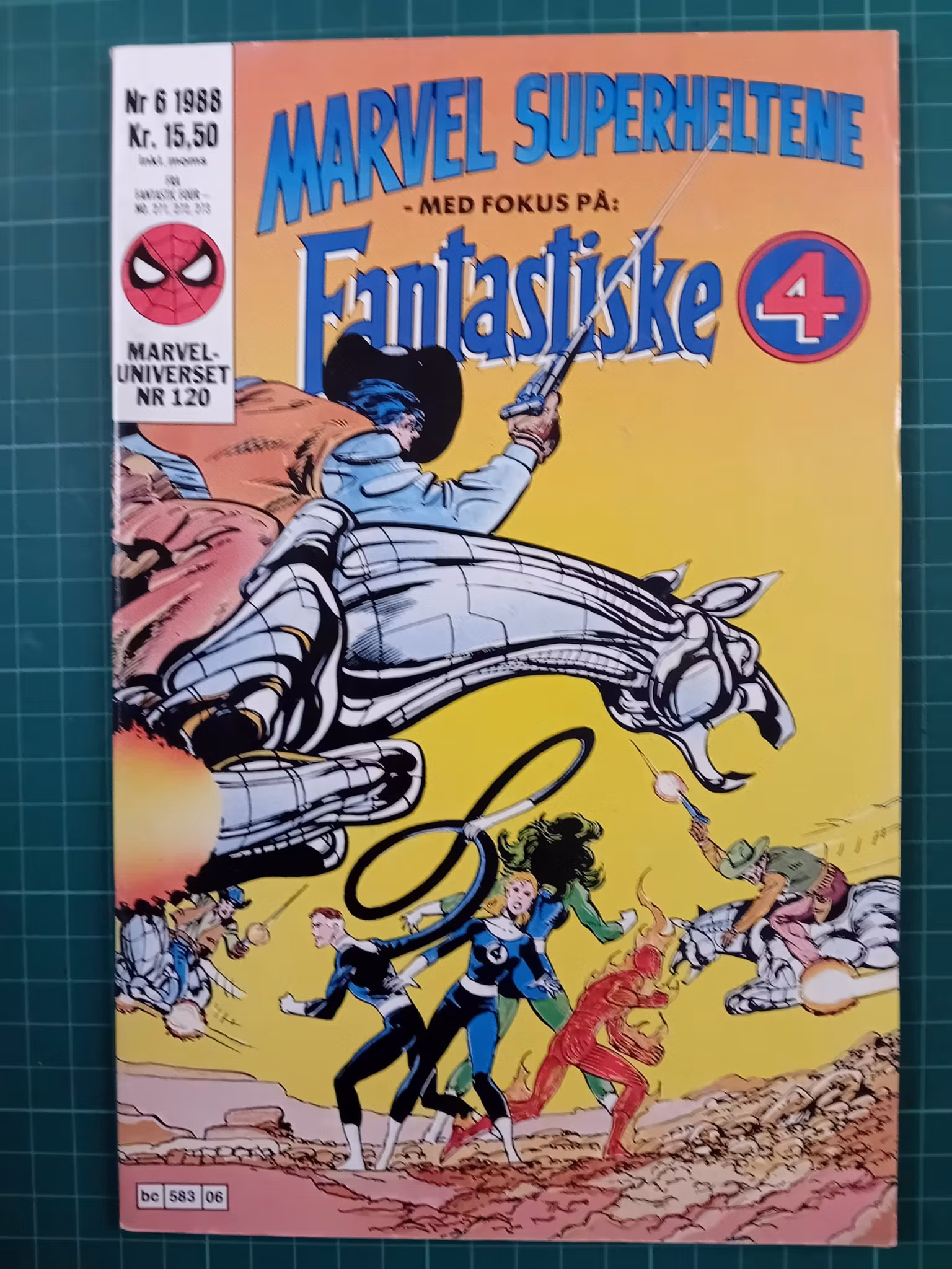 Marvel Superheltene 1988 - 06 Fantastiske fire