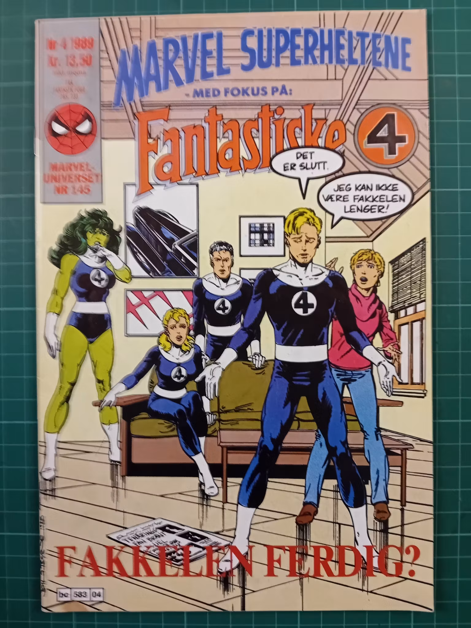 Marvel Superheltene 1989 - 04 Fantastiske fire