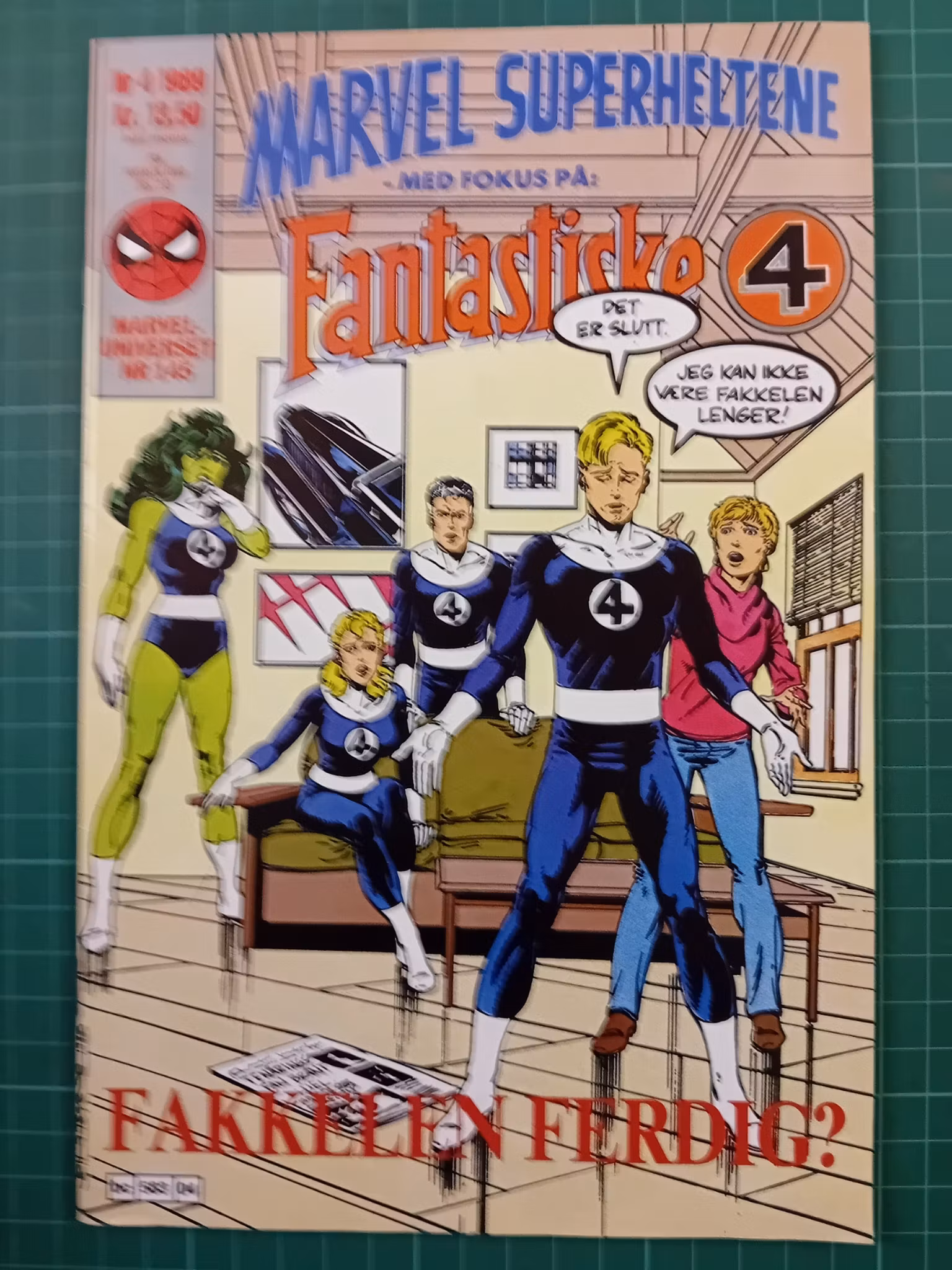 Marvel Superheltene 1989 - 04 Fantastiske fire