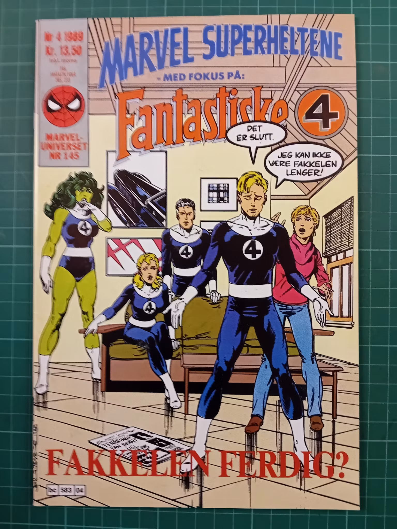 Marvel Superheltene 1989 - 04 Fantastiske fire