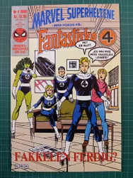Marvel Superheltene 1989 - 04 Fantastiske fire