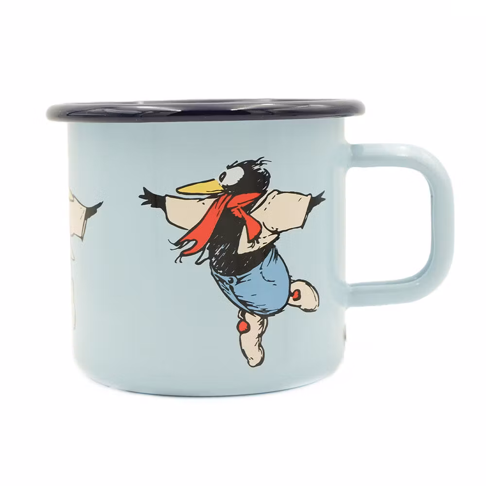 Flåklypa Emaljekopp 3,7 dl - Solan