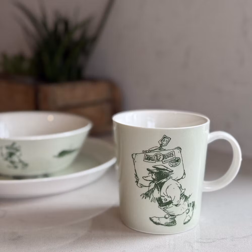 Flåklypa porselenkopp - Solan i Italia 330ml