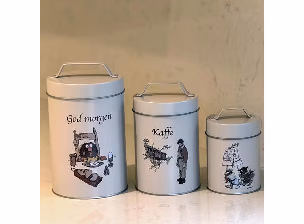 Flåklypa oppbevaringsbokser 3pk