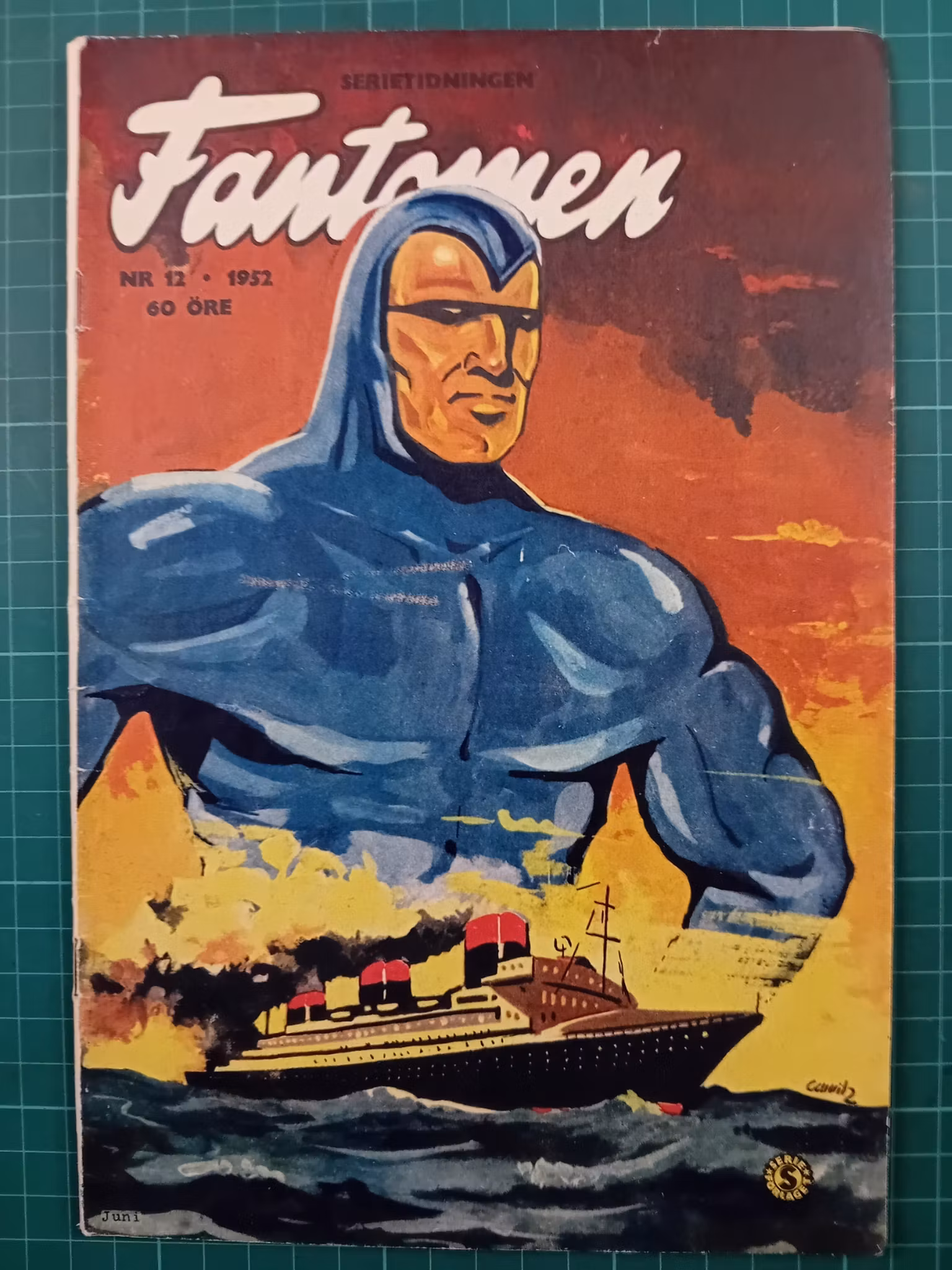 Fantomen 1952 - 12 (Svensk)