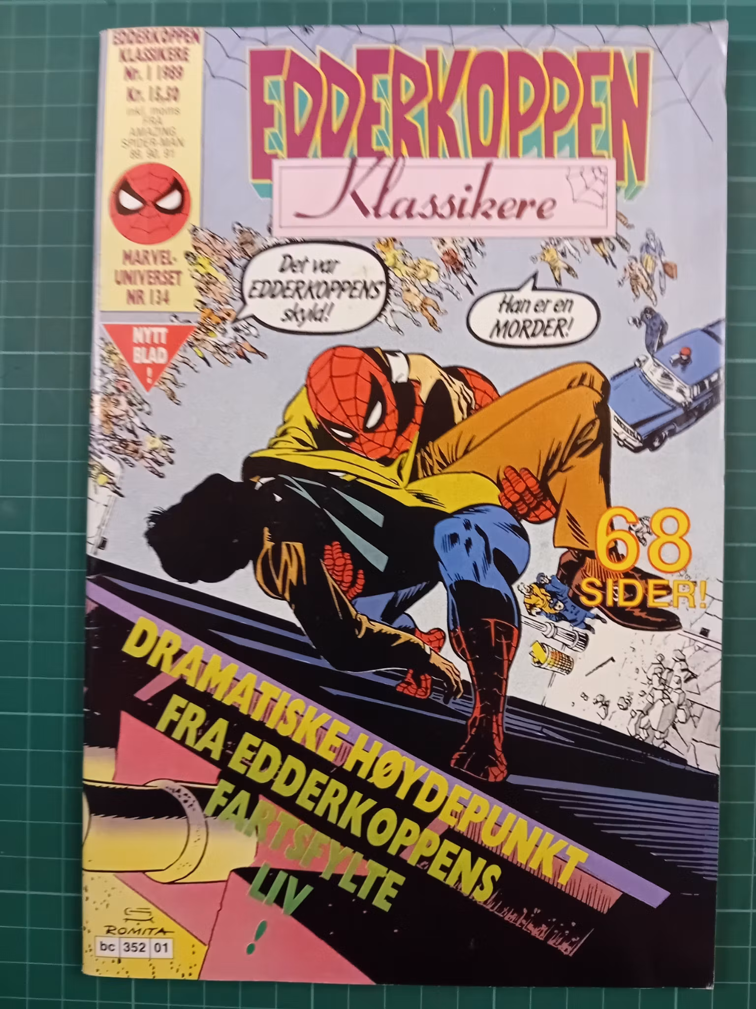 Edderkoppen Klassikere 1989 - 01