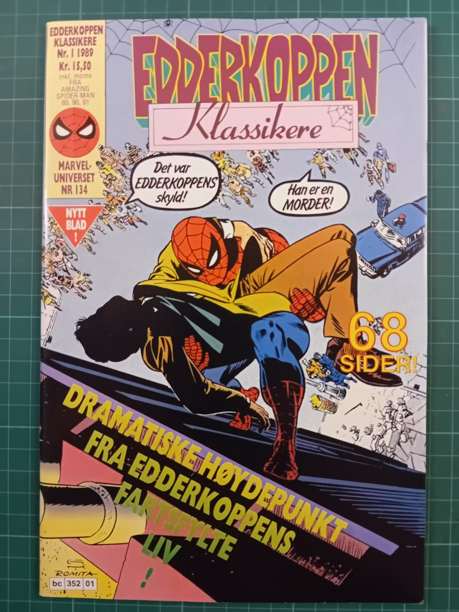 Edderkoppen Klassikere 1989 - 01