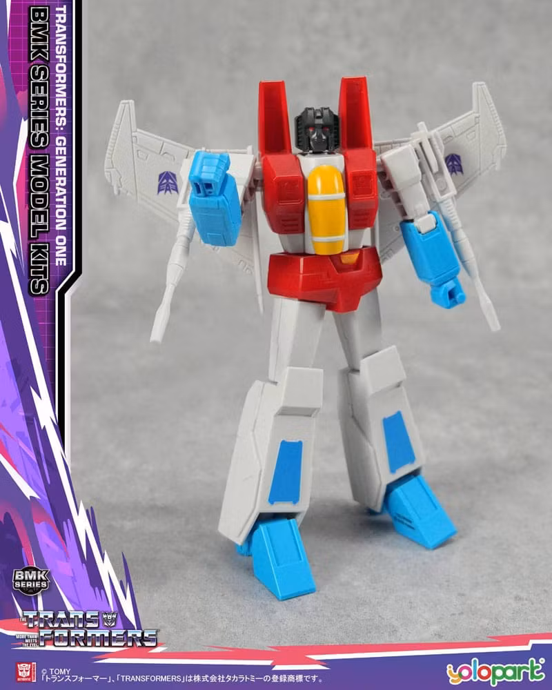 Transformers Generation One BMK Series Yolopar byggesett: Starscream 16 cm