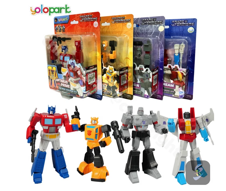 Transformers Generation One BMK Series Yolopar byggesett: Komplett serie 4 forskjellige