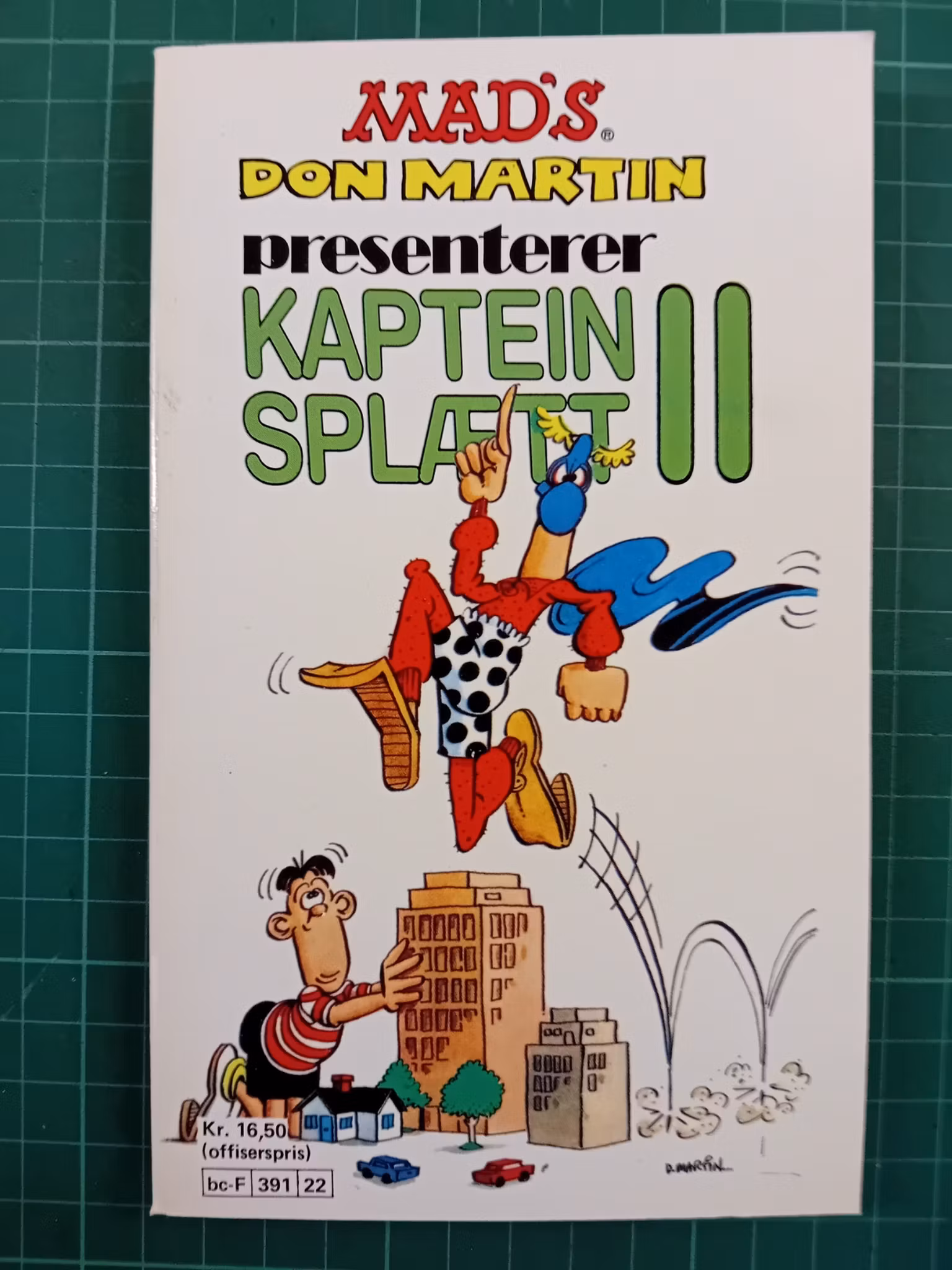 Mad pocket 22 Mad's Don Martin presenterer Kaptein Splætt II