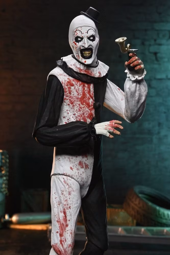 Terrifier 2 Ultimate Action Figure Art the Clown (Blood Splattered) 18 cm (Totalpris 549,-)