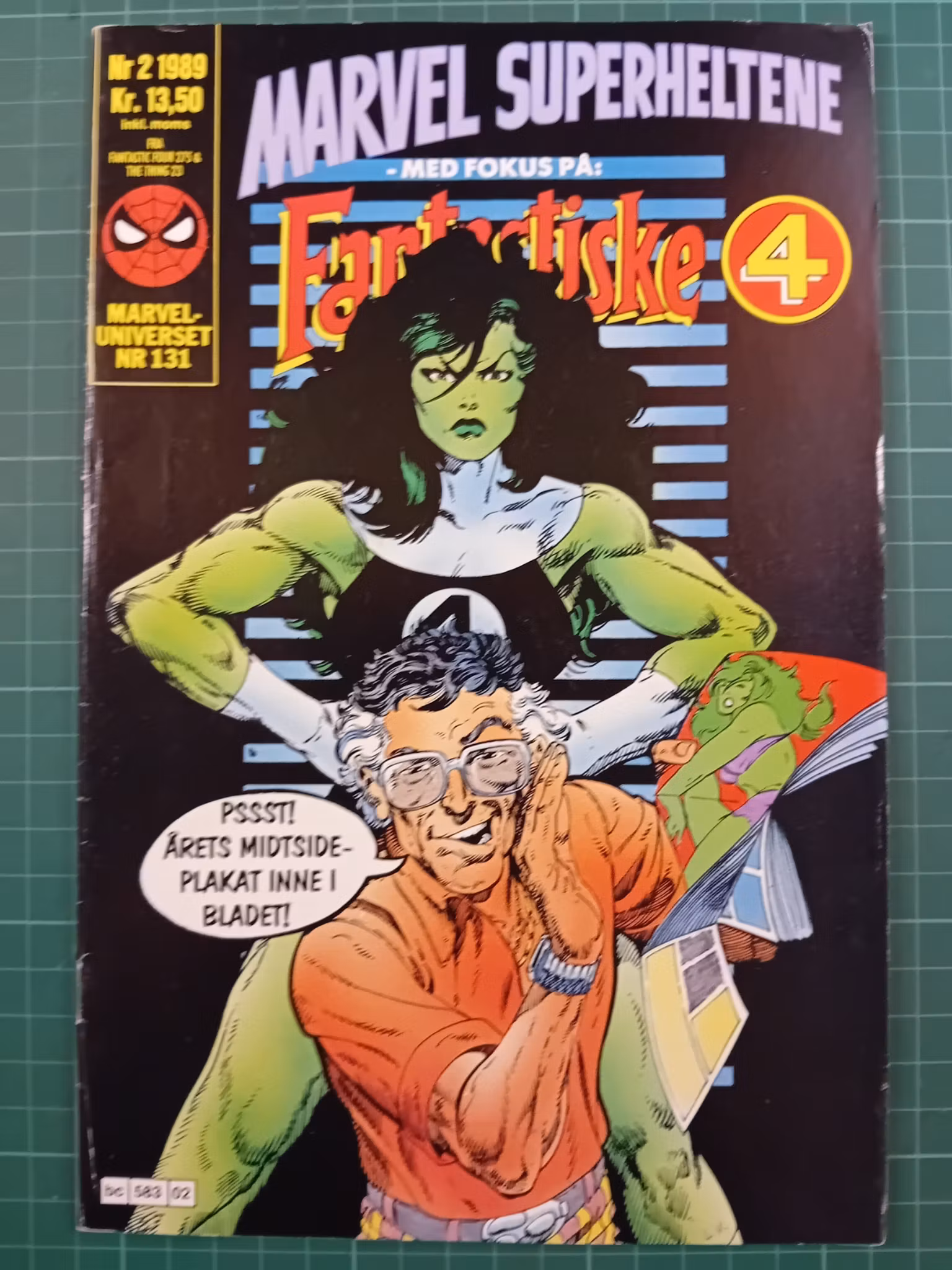 Marvel Superheltene 1989 - 02 Fantastiske fire