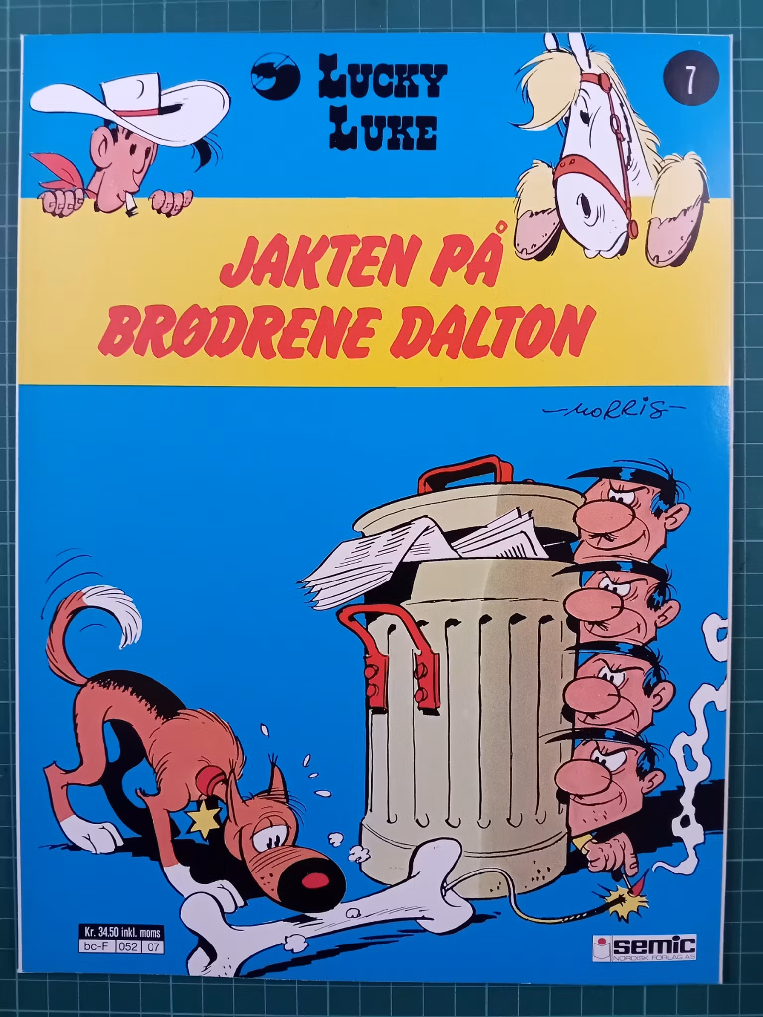 Lucky Luke 07 Jakten på brødrene Dalton