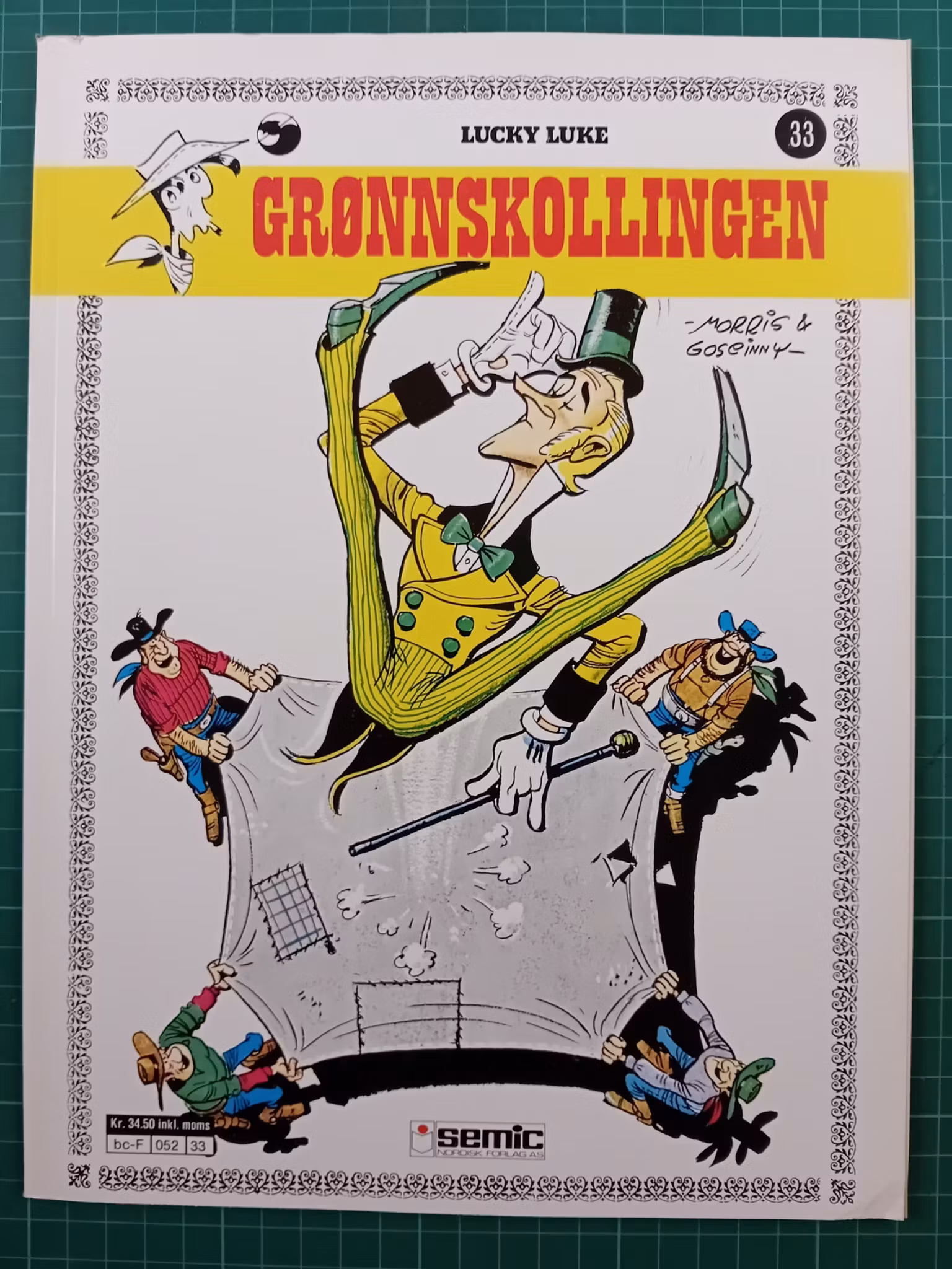 Lucky Luke 33 Grønnskollingen