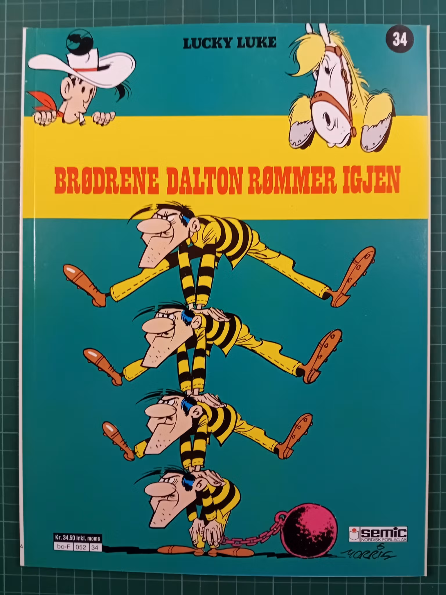 Lucky Luke 34 Brødrene Dalton rømmer igjen