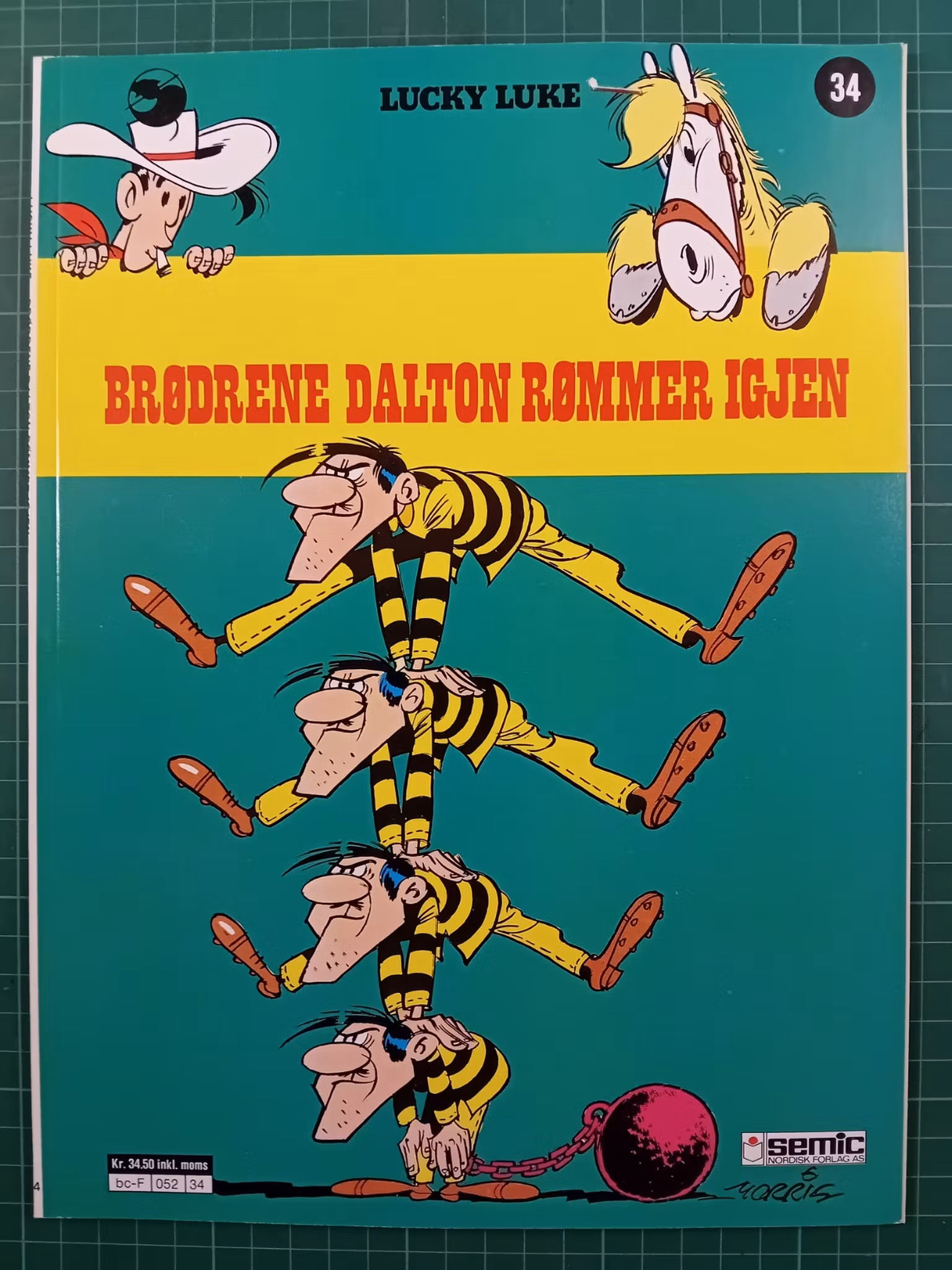 Lucky Luke 34 Brødrene Dalton rømmer igjen