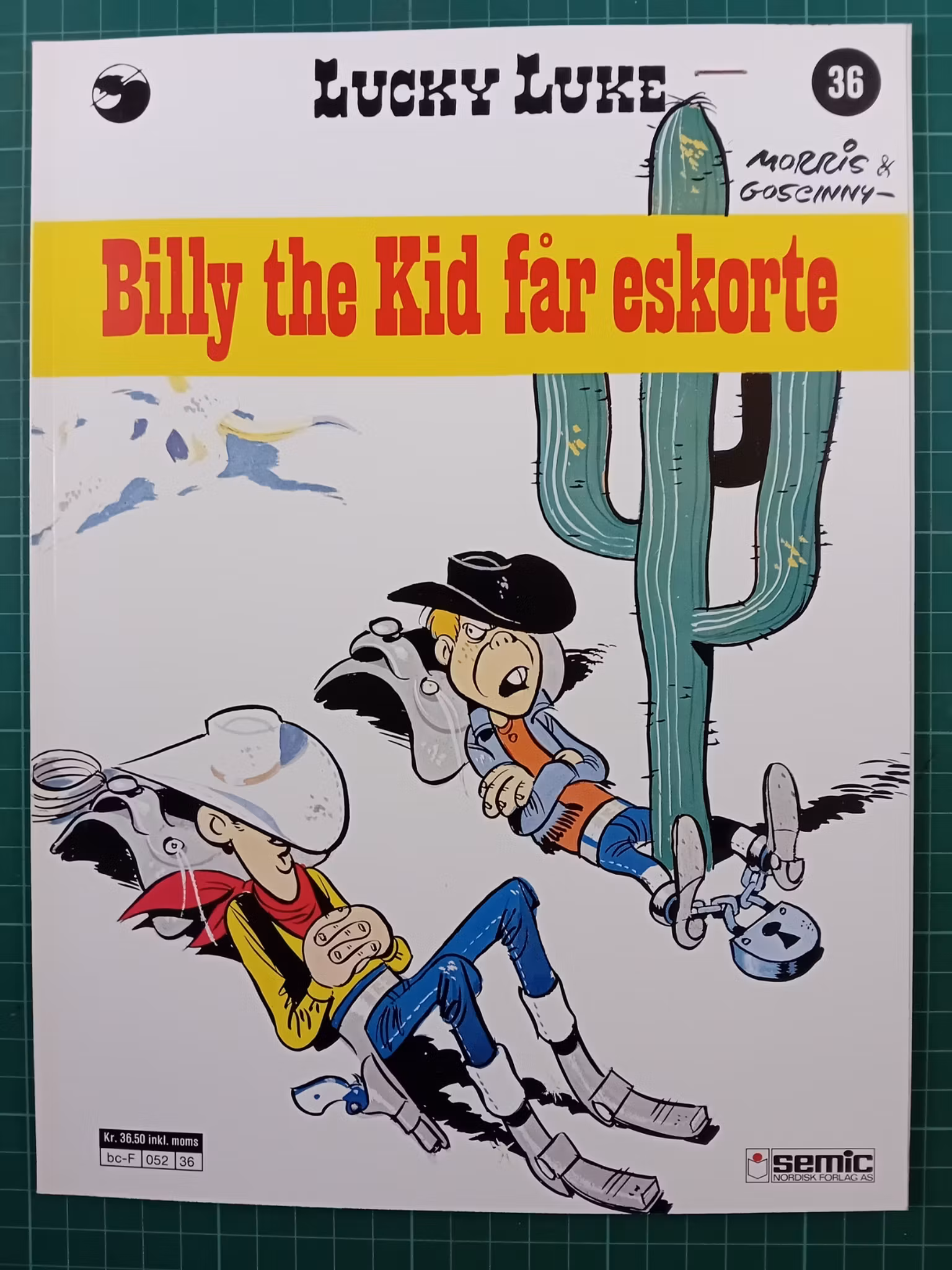 Lucky Luke 36 Billy the Kid får eskorte