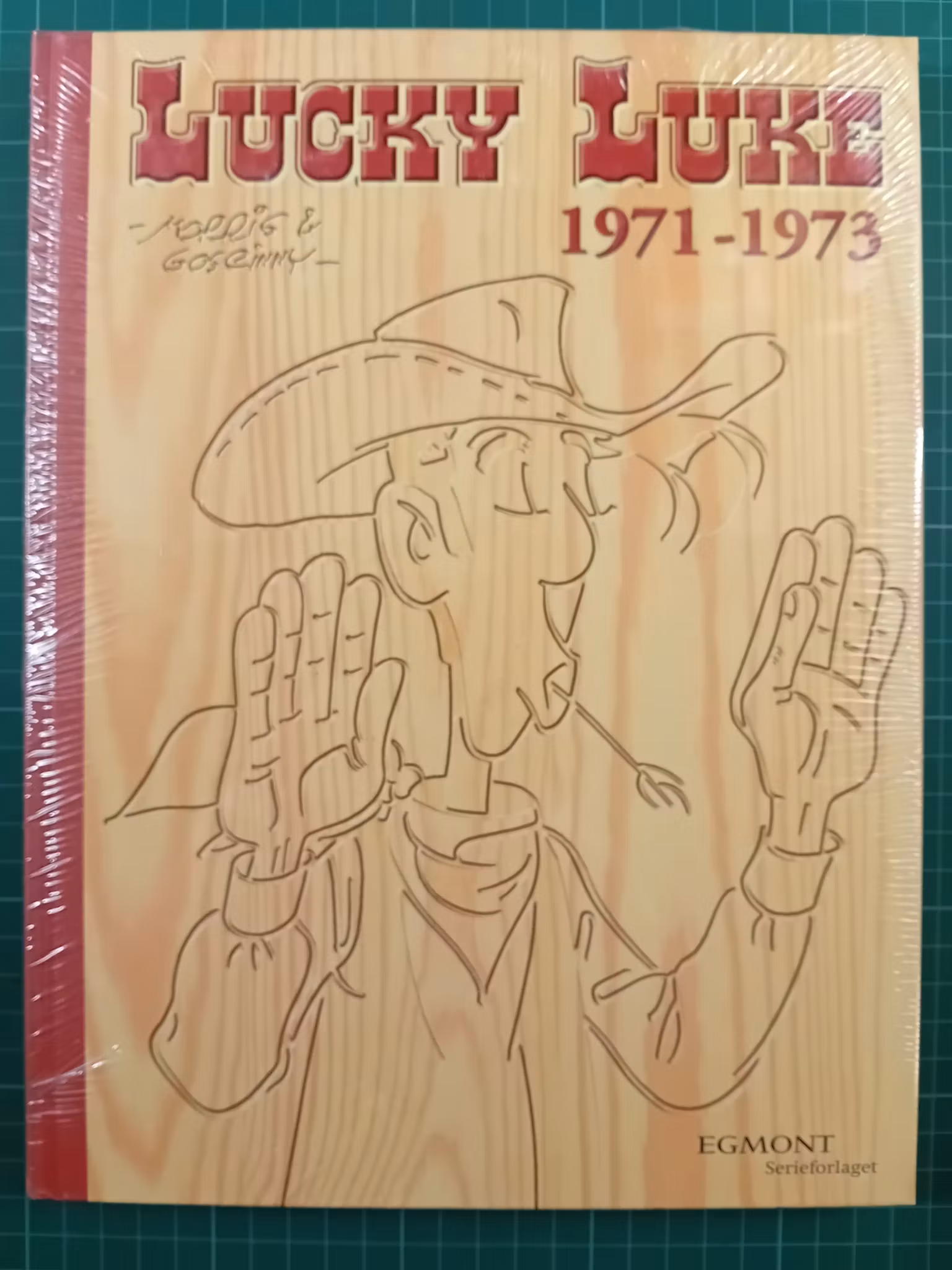 Lucky Luke bøkene 1971 - 1973 Forseglet