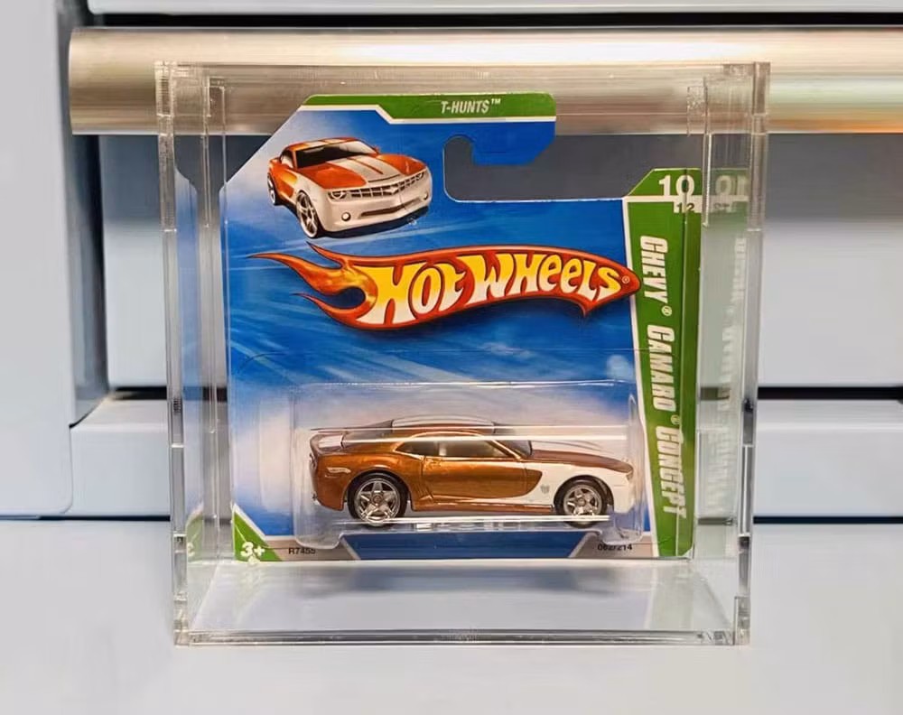 Hot Wheels Akryl boks for Hot Wheels/Matchbox 2-Pack Short Card