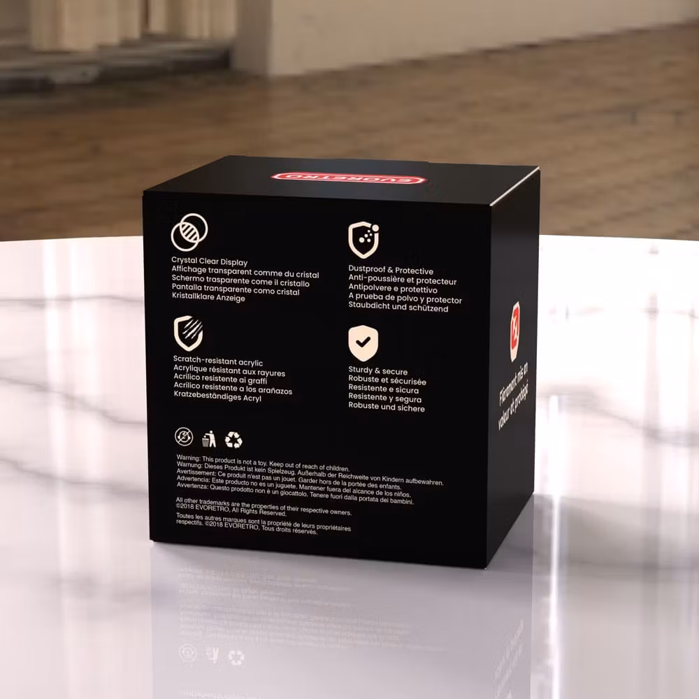 Hot Wheels Akryl boks for Hot Wheels/Matchbox 2-Pack Short Card