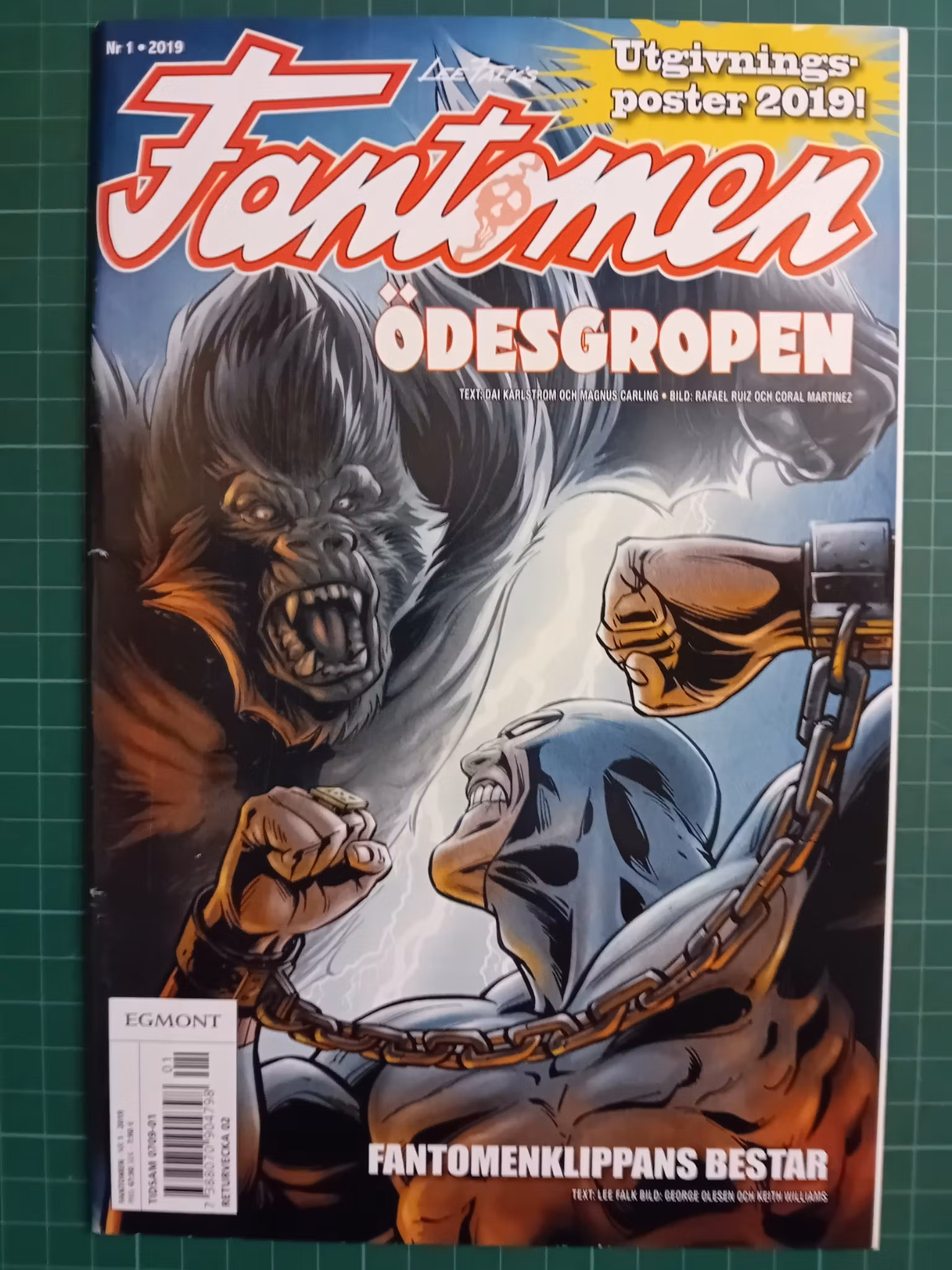 Fantomen 2019 - 01 (Svensk) m/poster