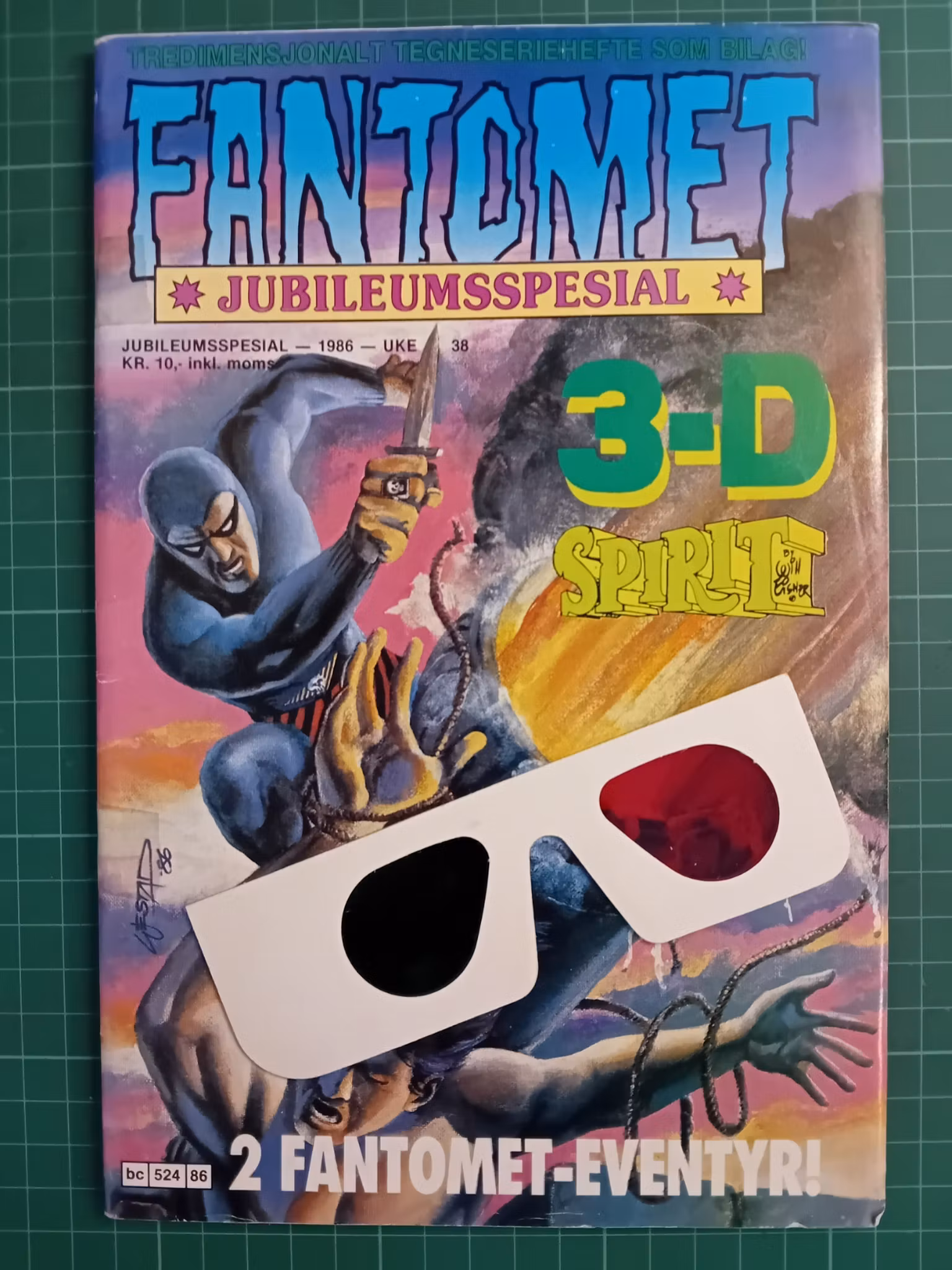 Fantomet Jubileumsspesial 1996 inkl 3D Briller