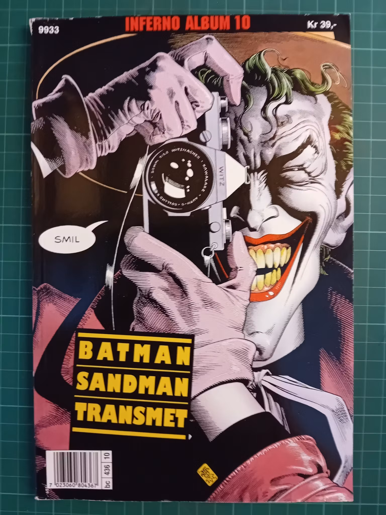 Inferno album 10 - Batman/ Sandman/ Transmet