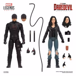 Daredevil: Born Again Marvel Legends Action Figure 2-Pack Daredevil & Jessica Jones 15 cm (Totalpris 749,-)