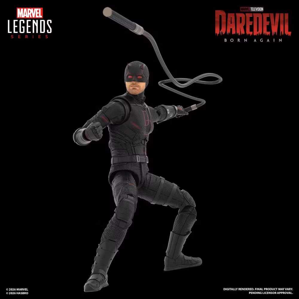 Daredevil: Born Again Marvel Legends Action Figure 2-Pack Daredevil & Jessica Jones 15 cm (Totalpris 749,-)