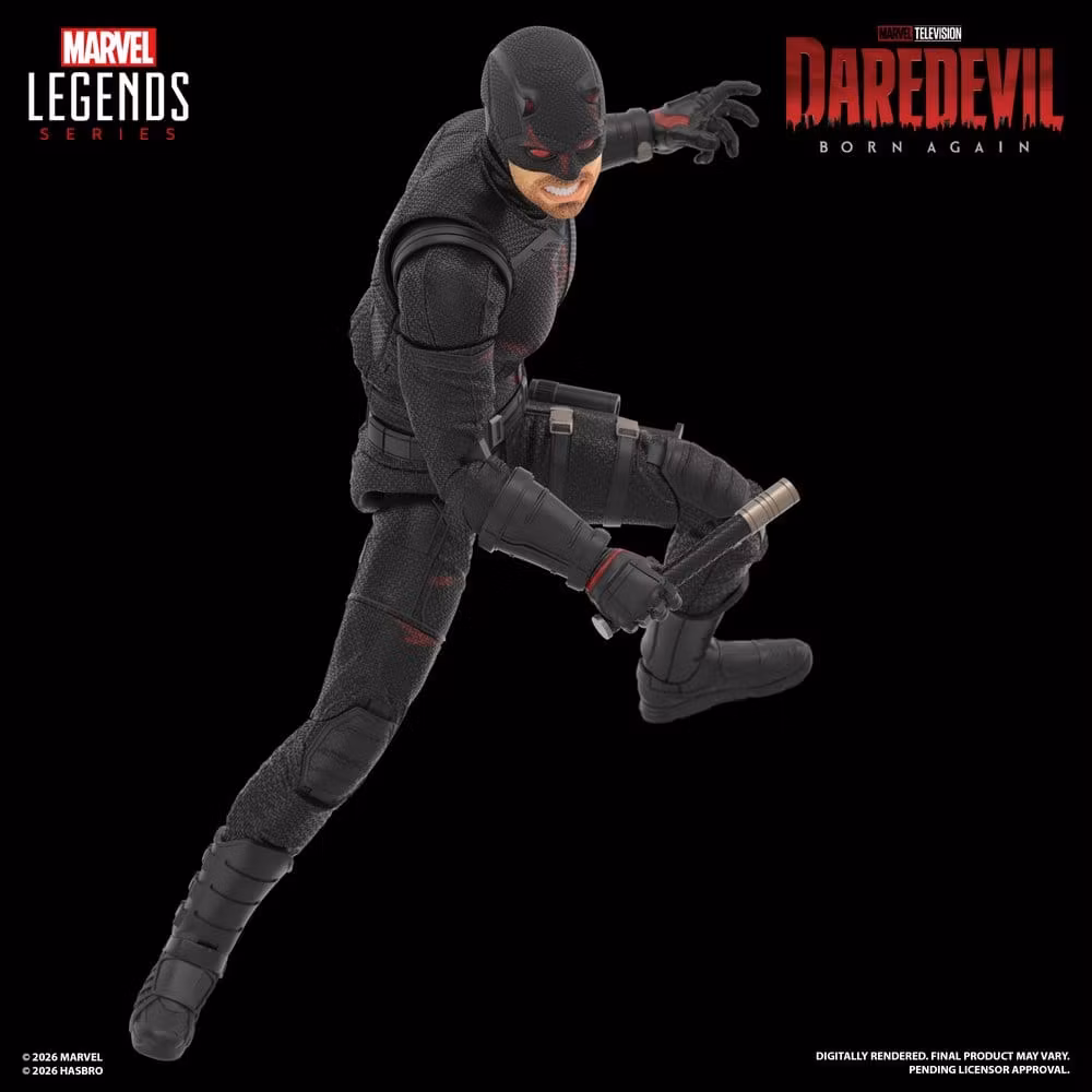 Daredevil: Born Again Marvel Legends Action Figure 2-Pack Daredevil & Jessica Jones 15 cm (Totalpris 749,-)