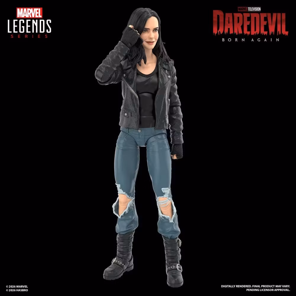 Daredevil: Born Again Marvel Legends Action Figure 2-Pack Daredevil & Jessica Jones 15 cm (Totalpris 749,-)